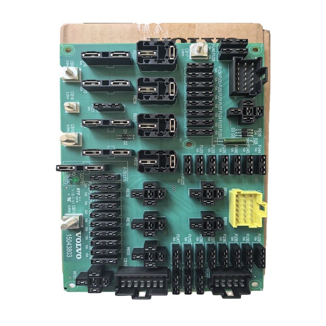 适用于 沃尔沃 Circuit Board VOE15648689 沃尔沃 挖掘机 装载机 Fuse Board BL60B BL70B BL61B Distribution Box 总成
