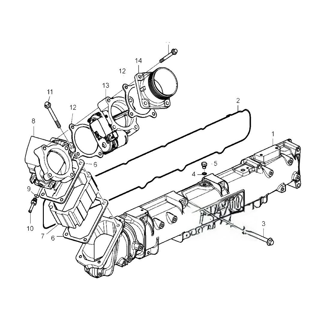 适用于 沃尔沃 EC500EL 挖掘机 Throttle 阀 22123557