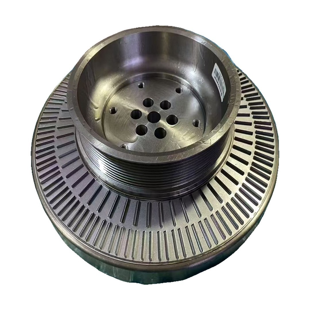 适用于 沃尔沃 D8K 曲轴 Shock Absorber 21723180 EC350D 皮带轮 EC250EL EC300DL EC300 G940-960 L12H-110G P8820D 7820D