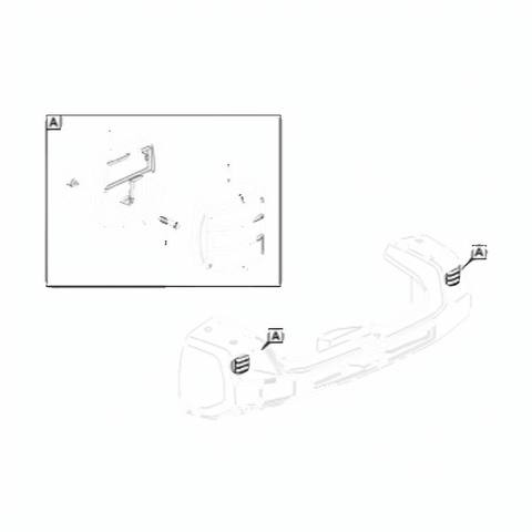 17244681 LED Tail 灯具 适用 沃尔沃 轮式装载机