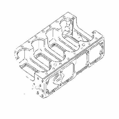 VOE16670105 Crankcase Heavy 配件 EC120D, EC140D, SD75, SD75B 配件 16670105